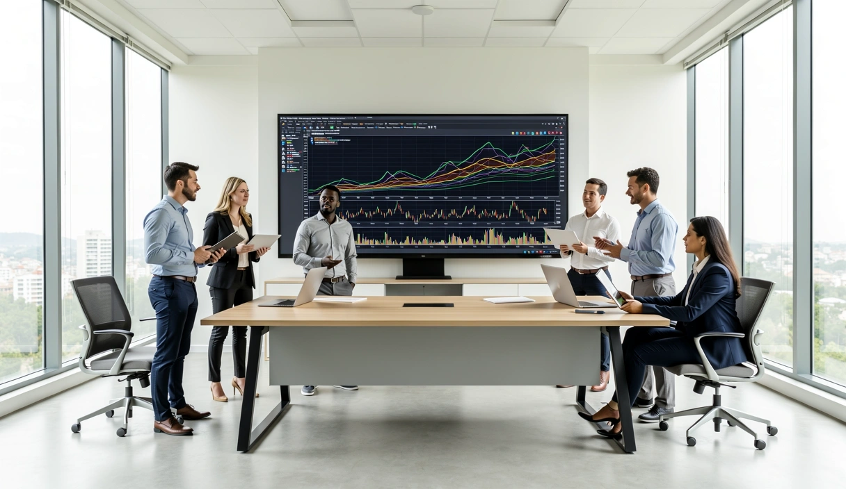 Equipo de Aztec Intelligence Hub en sesión analítica